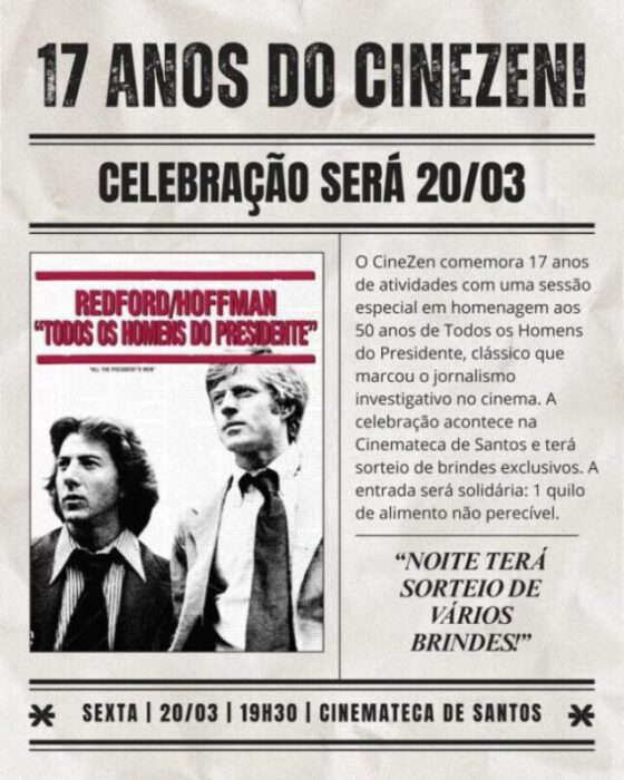 Foto de Celebração 17 Anos do Cinezen Cultural